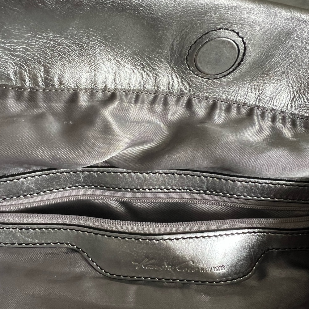Kenneth Cole 25th Anniversary 1983 Edition SilverTote - Picture 7 of 14